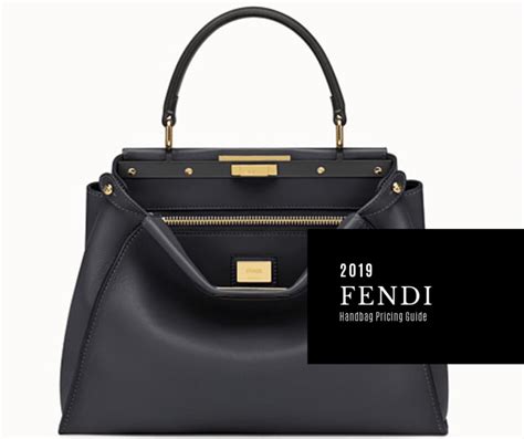 fendi shop bag|Fendi bag price list.